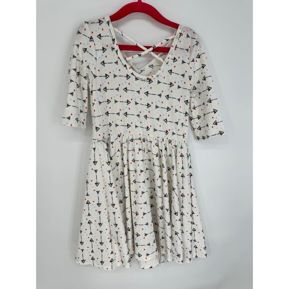 Dotdotsmile Girls Size 5/6 Ballerina Dress Multi Color Arrows New with Tags - Picture 5 of 6